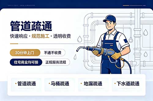长丰管道疏通