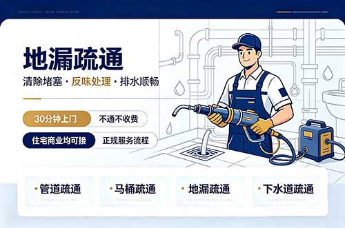 长丰地漏疏通