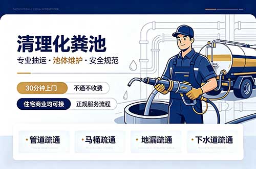 长丰清理化粪池